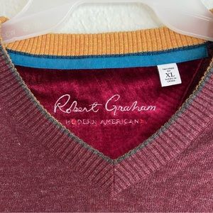 Robert graham modern American men’s pullover sweater